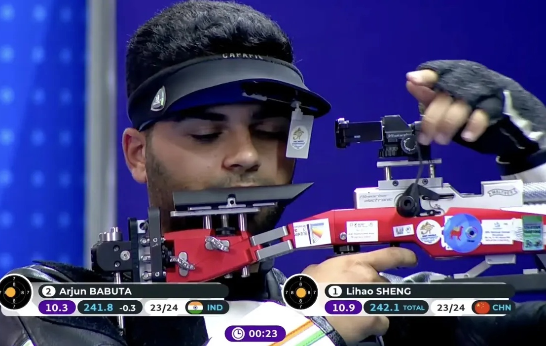 印度射击选手力压对手夺得冠军 印度射击选手力压对手夺得冠军