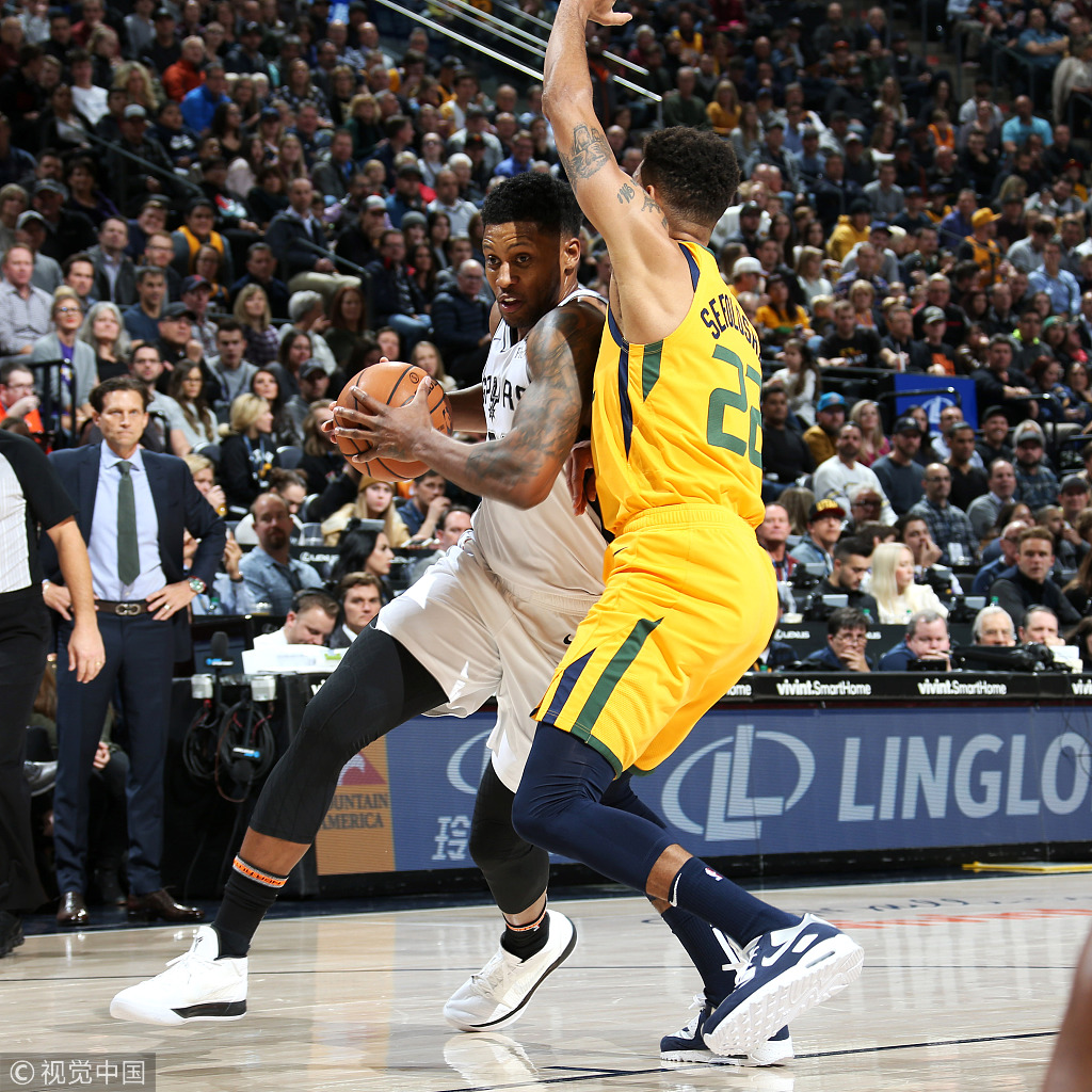 B体育网页版入口-马刺擒尼克斯，戈贝尔重返场上