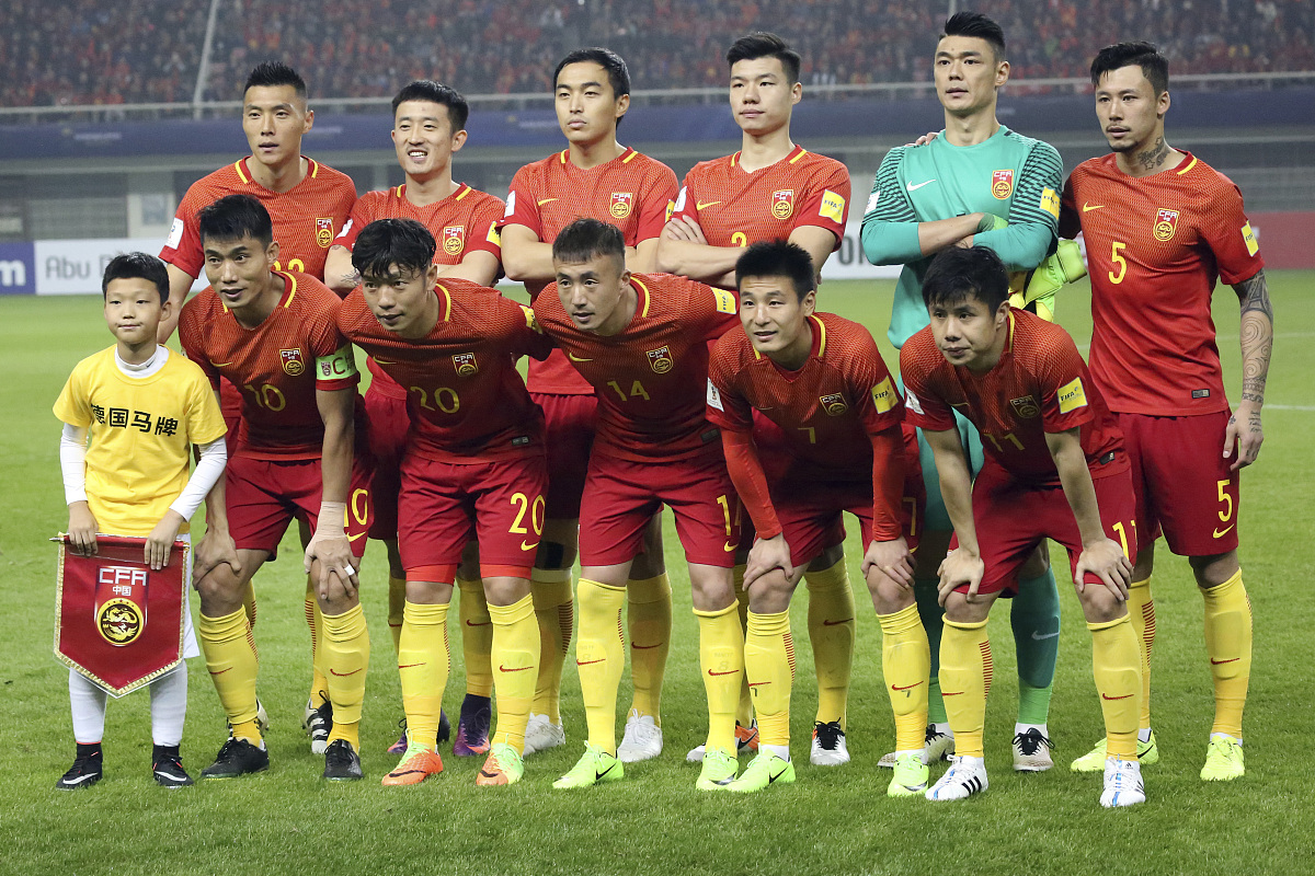 中国足球精英团队在比赛中大放异彩